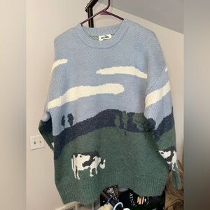 Aelfric Eden cow sweater